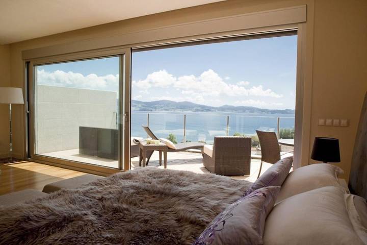 Casa rural para 8 personas, con Balcón y Terraza además de Jardín y Piscina en Sanxenxo - 2