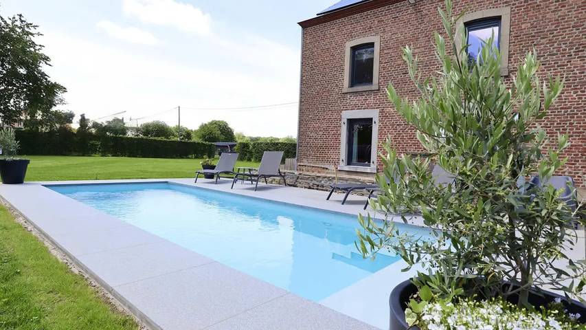 Maison de vacances pour 11 personnes, avec jardin ainsi que sauna et piscine - 1