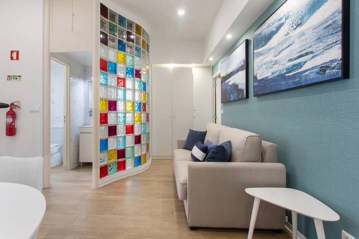 Apartamento entero, Apartamento "Casa Ribeiro - Maresia" con Wi-Fi y aire acondicionado in Praia da Nazaré, Nazaré