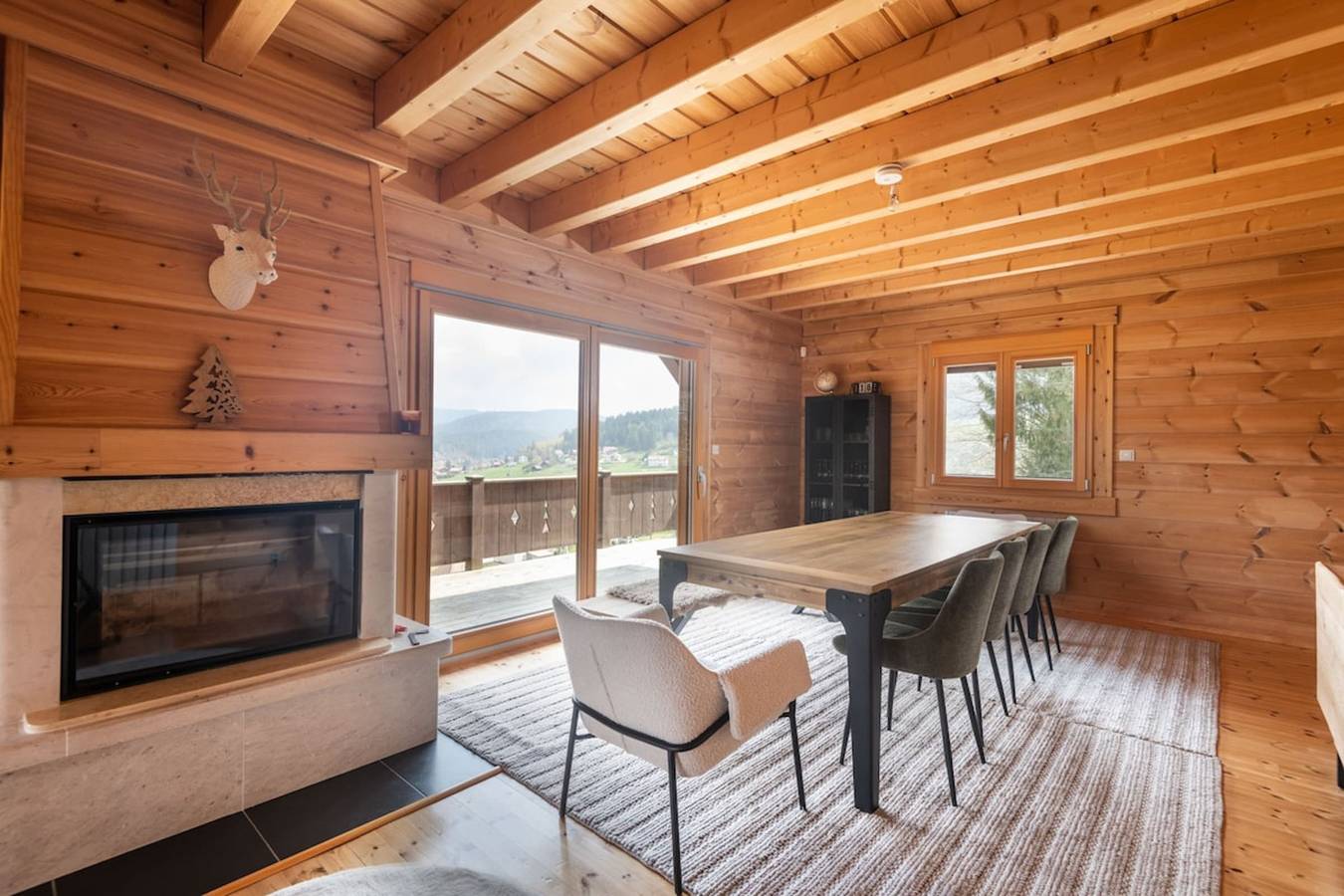 ✨ Chalet Toison d'Or – Luxus-Chalet mit Whirlpool, Sauna & Panoramablick in Xonrupt-Longemer, Regionaler Naturpark Belchen der Vogesen
