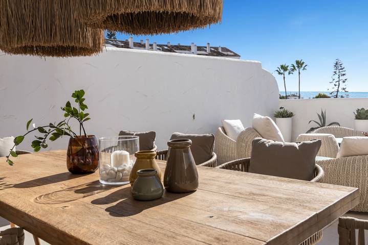 Gîte pour 6 personnes, avec piscine ainsi que terrasse et vue sur l’océan à Marbella - 4