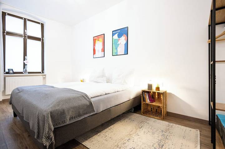 Appartement entier, ★Ko-Living Iii at the new theater | middle of the old town | Wifi | Up to 4 ★ in Halle, Saale-Unstrut