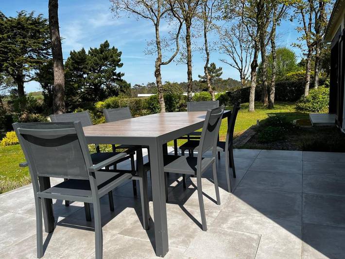 Location de vacances pour 6 personnes, avec vue et jardin dans Plage Kerfany - 3