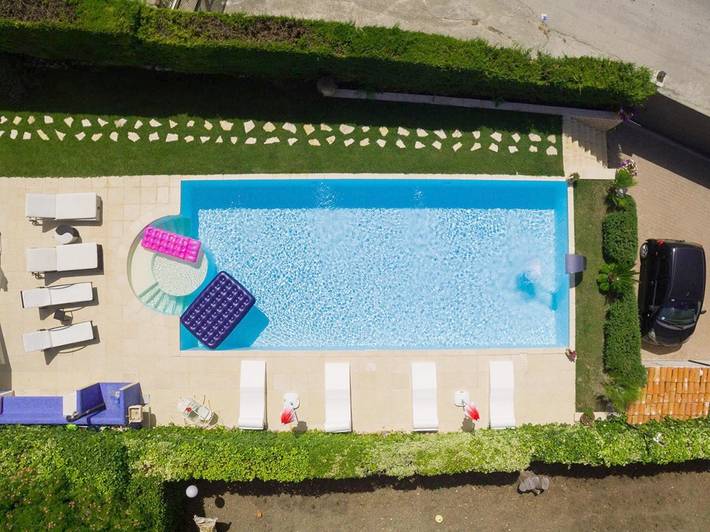 Location de vacances pour 6 personnes, avec piscine ainsi que vue et jardin à Matera - 4