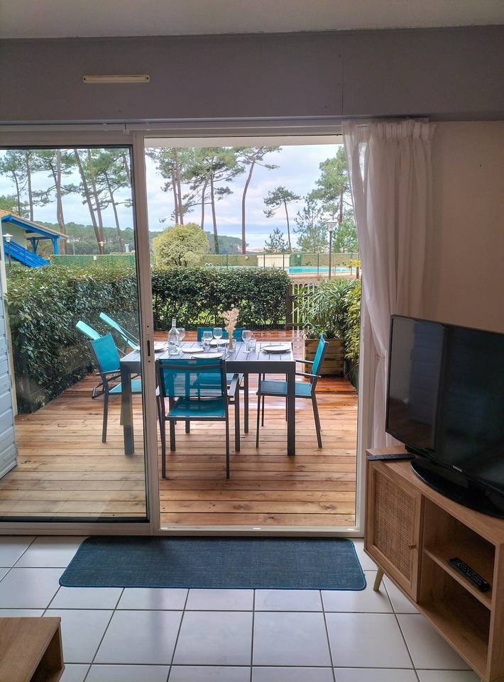 Appartement de vacances pour 4 personnes, avec jardin et vue sur le lac, adapté aux familles
