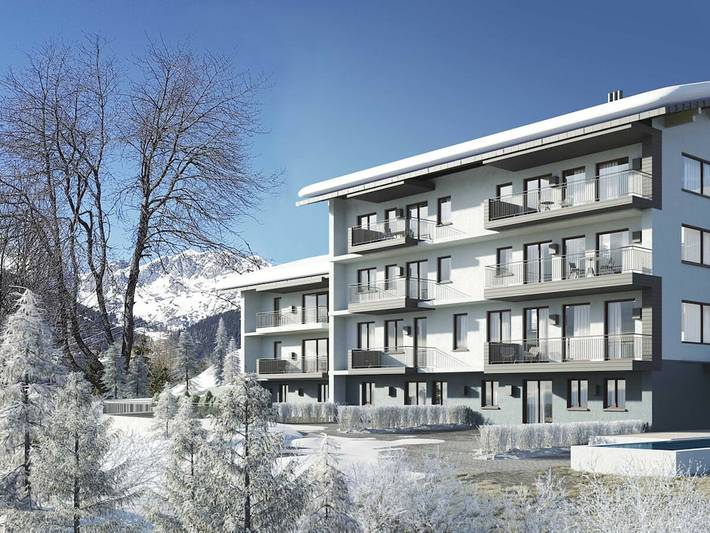 Ferienhaus für 4 Personen, mit Balkon und Terrasse sowie Pool und Sauna