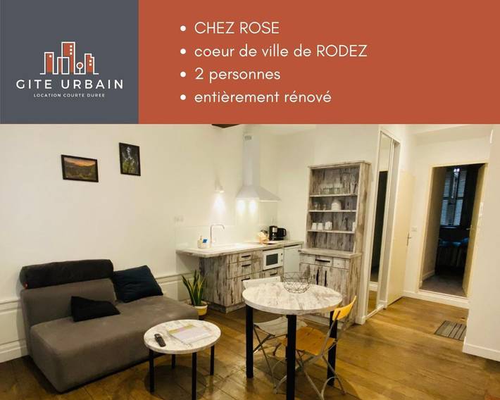 Appartement de vacances pour 2 personnes à Rodez