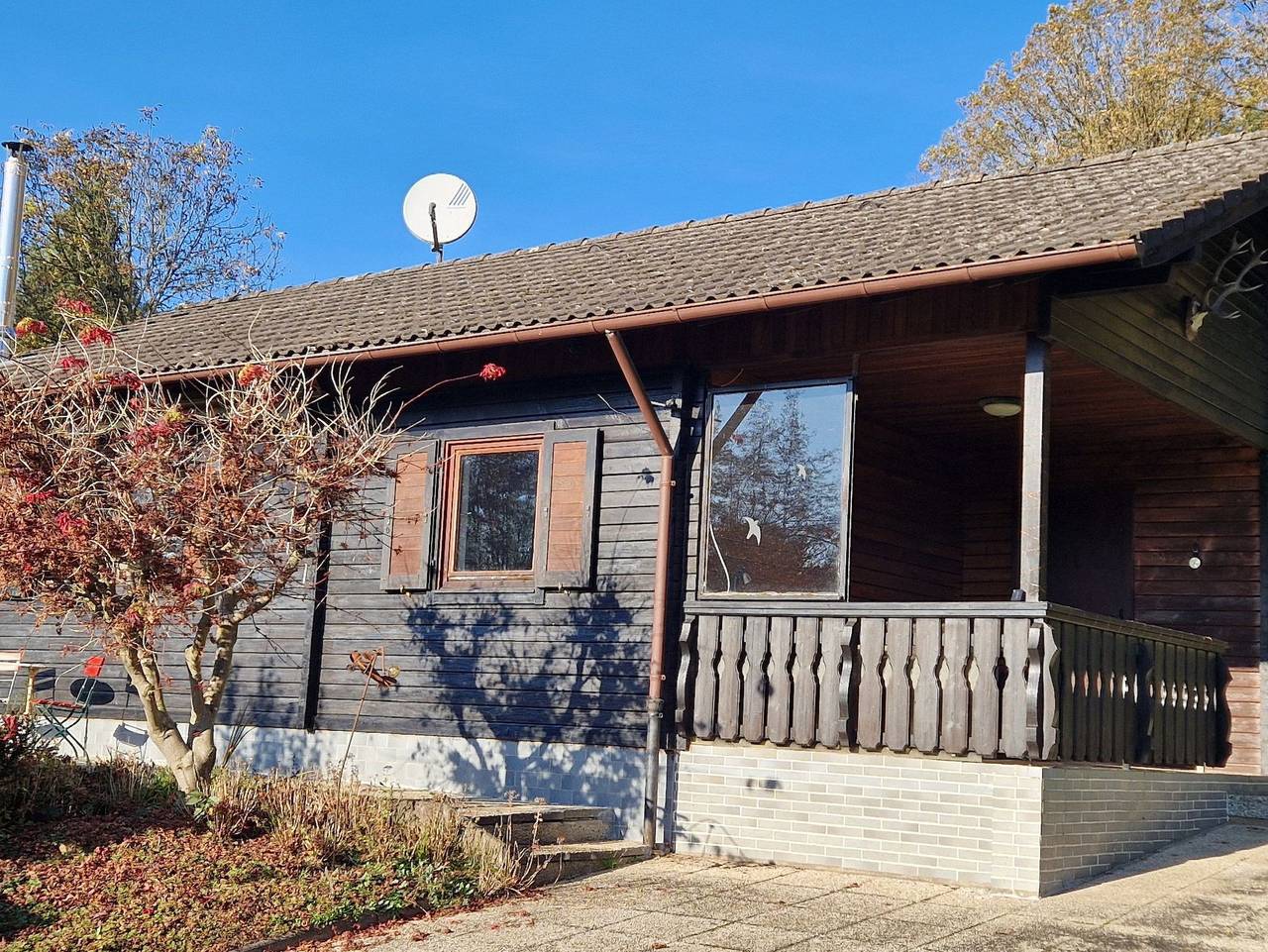 Blockhaus am Waldrand in Erbach, Odenwaldkreis