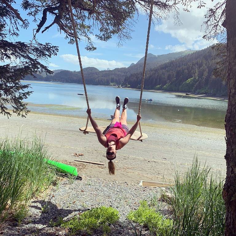 Blockhütte für 2 Personen in Alaska, USA