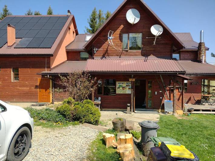 Bed & breakfast dla 3 osób, z Taras i Ogród w Bieszczady
