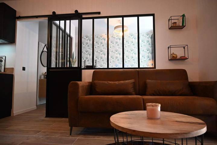 Gîte pour 4 personnes, avec terrasse et piscine dans Plage de La Gorguette - 2