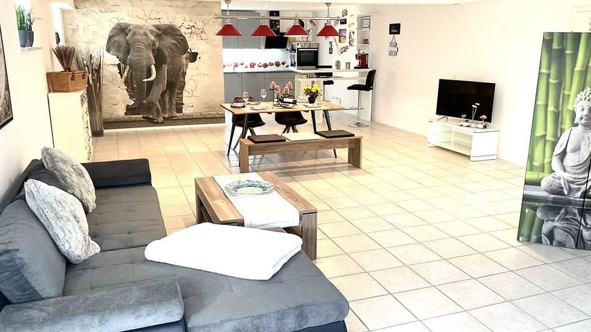 Ferienwohnung für 4 Personen, mit Terrasse und Garten - 1