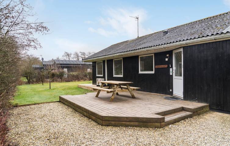 Ferienhaus für 6 Personen mit Terrasse in Kærgården, Limfjord in Nordjütland