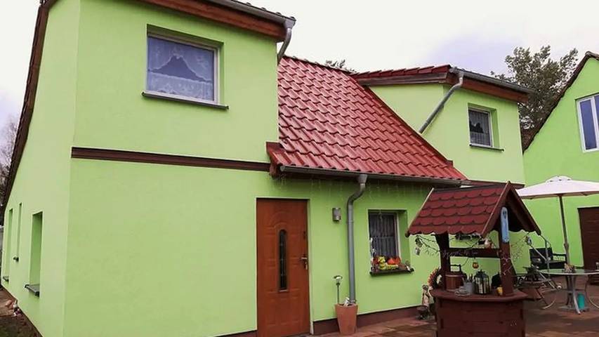 Ferienwohnung für 3 Personen, mit Garten am Bärwalder See
