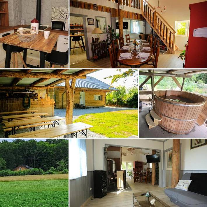 Gîte pour 12 personnes, avec jardin et jacuzzi à Guewenheim - 2