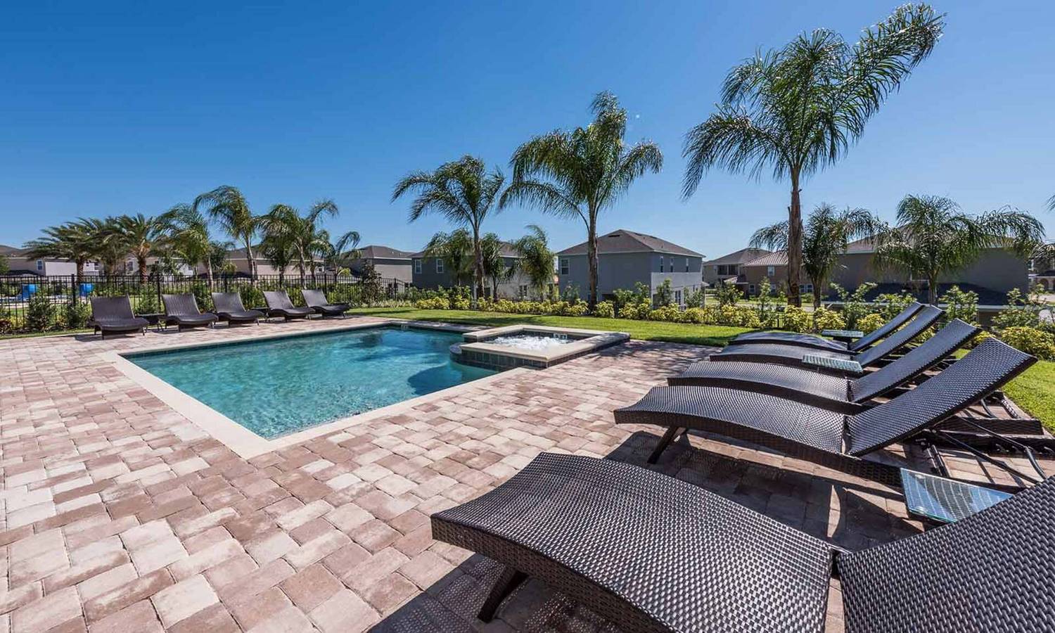 Beautiful 5 Star Villa with Private Pool on the Prestigious Encore Resort at Reunion, Orlando Villa 4701 in Reunion (FL), Four Corners