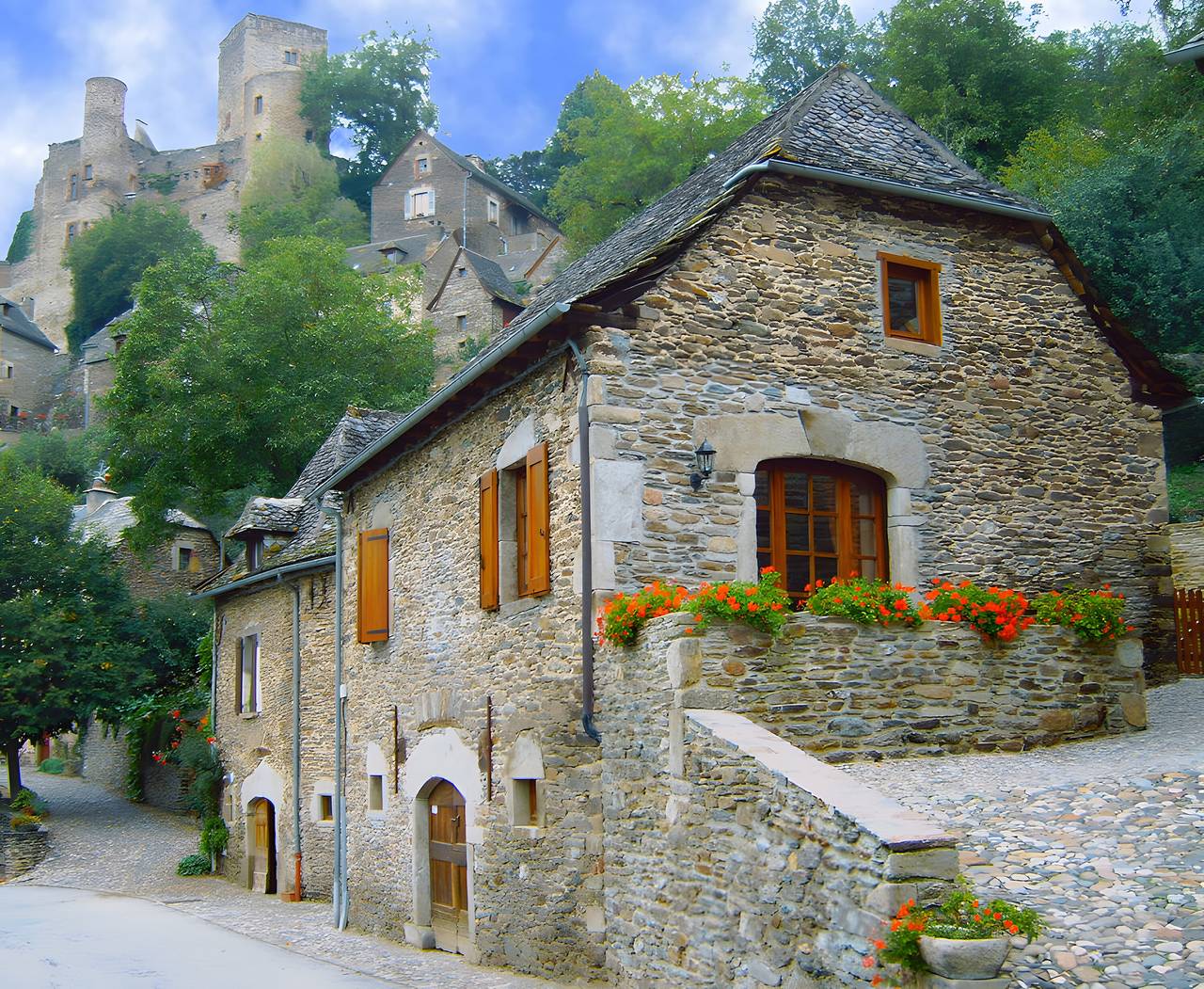 Gite Belcastel - En Uno de los Pueblos Más Bonitos de Francia - Aveyron in Belcastel, Macizo Central