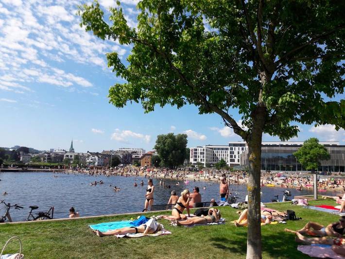 Ferienwohnung für 4 Personen, mit Ausblick und Balkon in Kristiansand