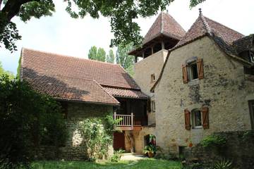 Chambre d’hôte pour 2 personnes, avec jardin à Boussac (Lot)