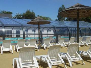 Mobil home pour 6 personnes, avec bassin pour enfant, animaux acceptés à Piriac-sur-Mer