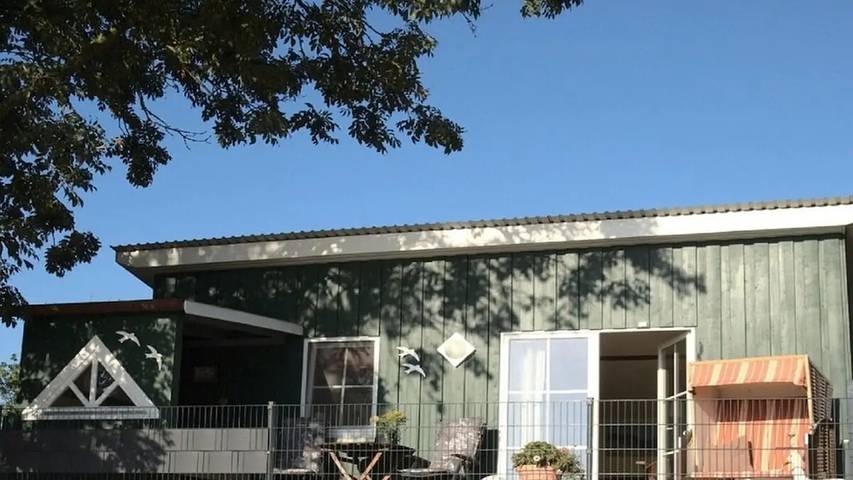 Ferienhaus für 2 Personen, mit Garten in Krautsand