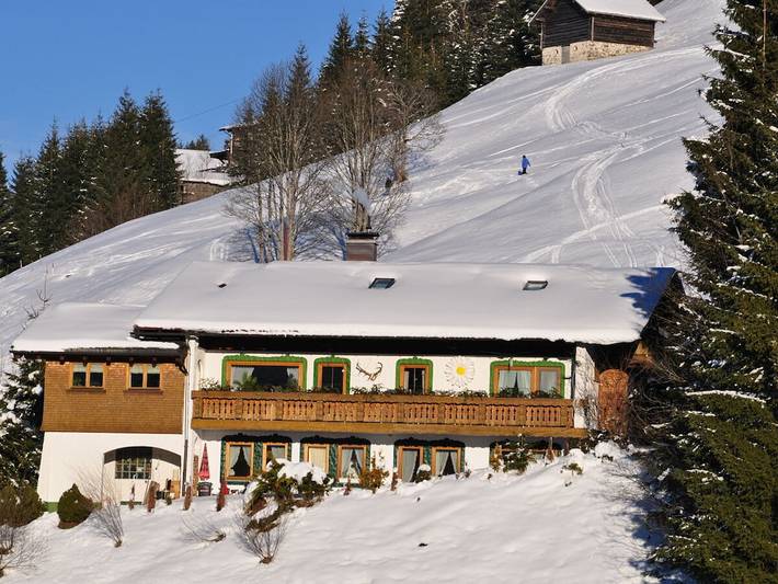 Ferienhaus für 4 Personen, mit Terrasse und Garten