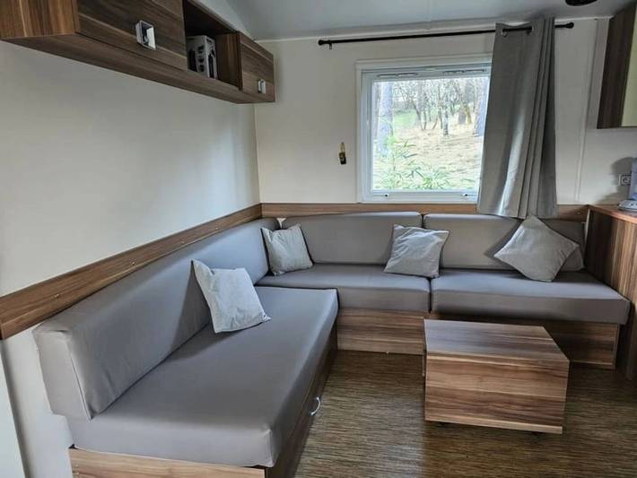 Mobil home pour 6 personnes, avec bassin pour enfant à Douville - 3