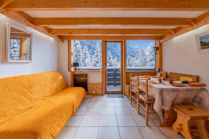 Location de vacances pour 5 personnes, avec balcon dans Argentière