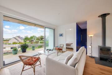 Location de vacances pour 6 personnes, avec balcon et jardin dans Plage De Kervenni Plouguerneau