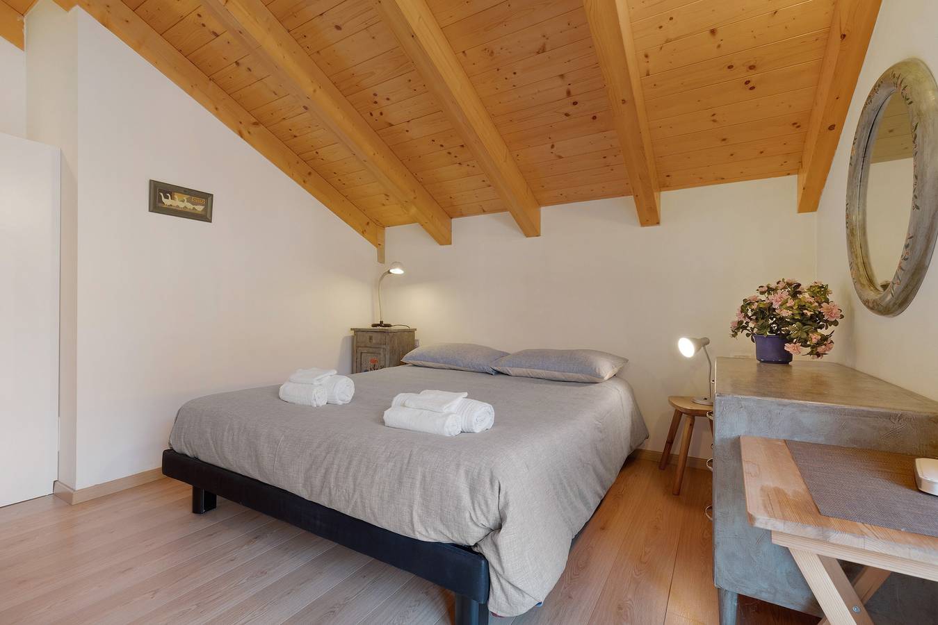 Ganze Wohnung, Casa Rosy mit Balkon und Bergblick im Zentrum von Pinzolo in Pinzolo, Brentagruppe