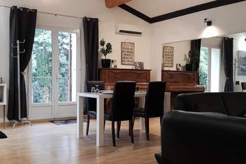 Ferienhaus für 4 Personen, mit Terrasse und Garten, mit Haustier in Bédoin