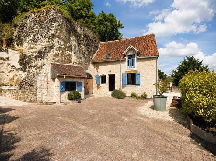 Maison de vacances pour 6 personnes, avec Terrasse ainsi que Jardin et Vue à Bourré