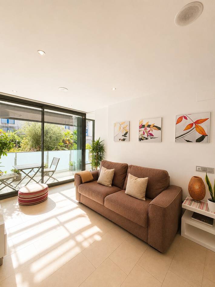 Appartement entier, Appartement de vacances pour 2 personnes avec balcon in Platja Fonda (Sitges), Sitges