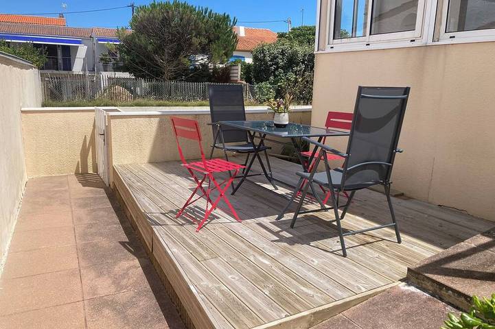Appartement de vacances pour 4 personnes, avec jardin, animaux acceptés