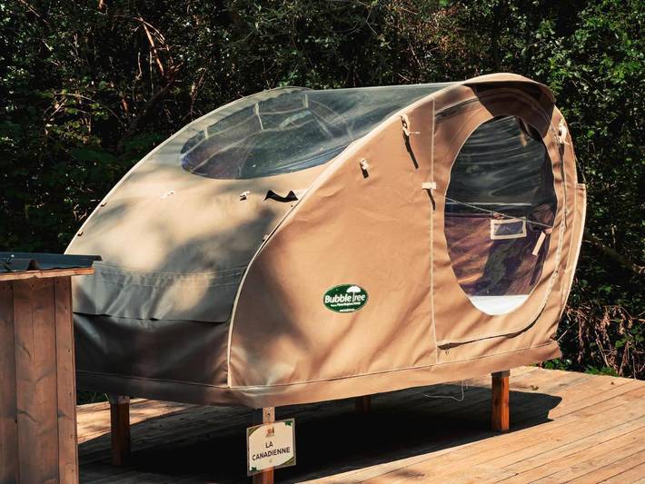 Tente pour 3 personnes, avec piscine et sauna ainsi que jacuzzi et jardin dans Île de France - 3