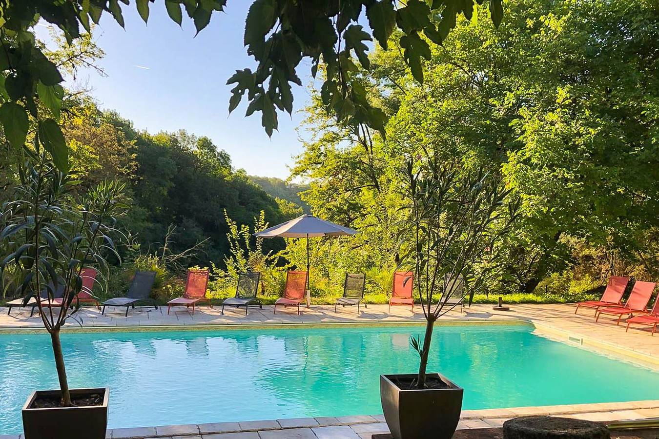Château pour 26 personnes avec piscine in Saux, Quercy
