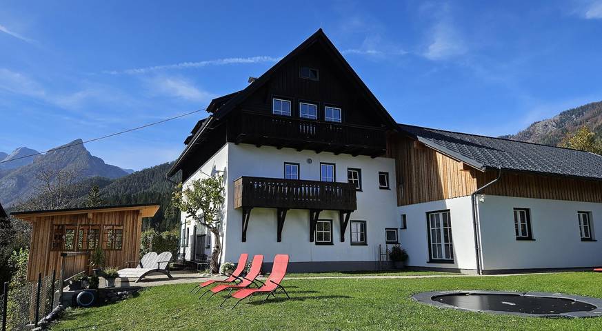 Vakantiewoning voor 4 personen, with Balkon and Terras as well as Tuin and Uitzicht in Hinterstoder