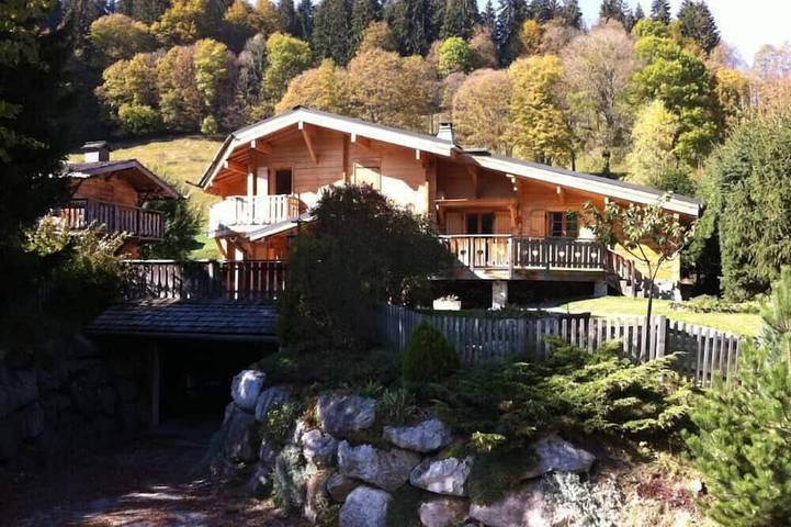 Chalet pour 8 personnes, avec jardin et sauna à Demi-Quartier