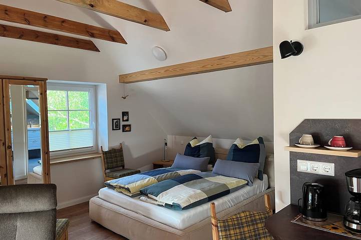 Ferienwohnung für 2 Personen, mit Garten und Balkon in Rubkow - 2