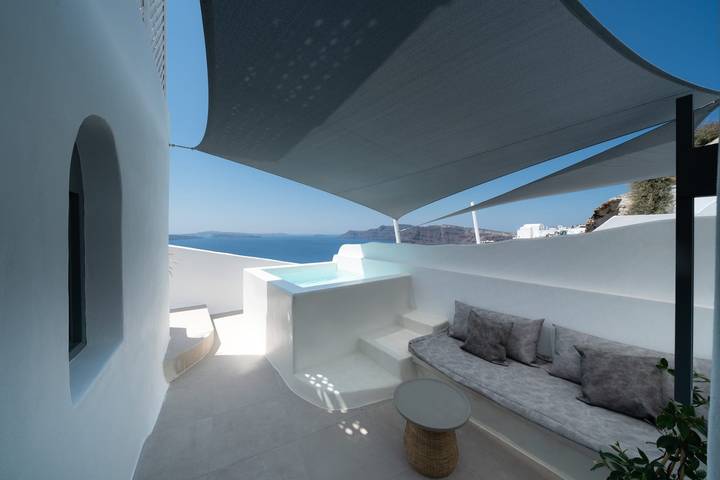 Holiday rental for 4 people, with Ocean view and Terrace in Oia
