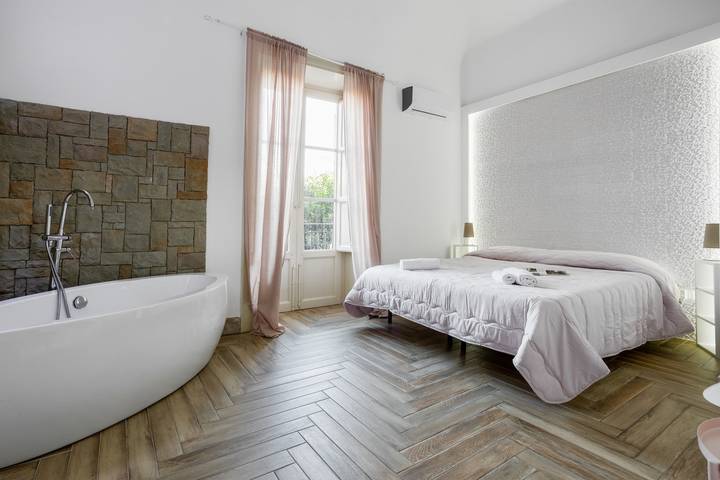 Appartement "Calypso Il Binario Appartement" met Privé Balkon, Wi-Fi & A/C