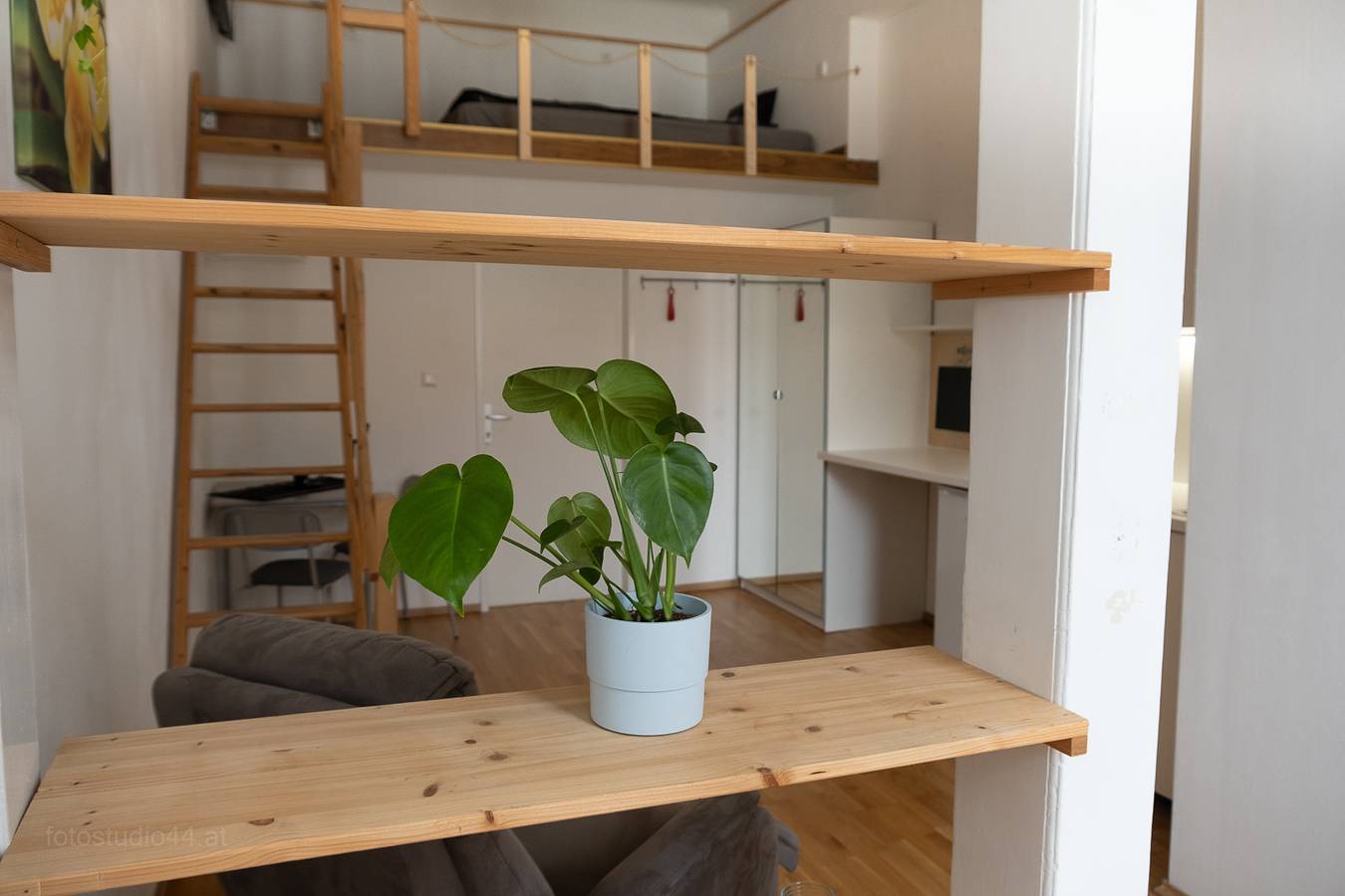 Ganze Ferienwohnung, Gemütliches Studio mit Hochbett im Herzen von Graz in Graz, Steirerland