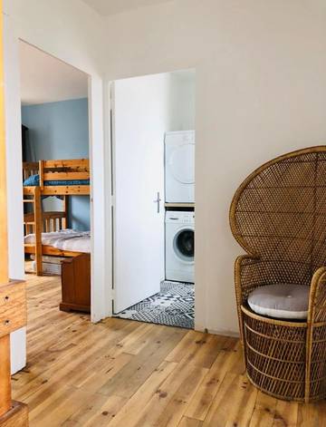 Gîte pour 6 personnes, avec terrasse à Préfailles