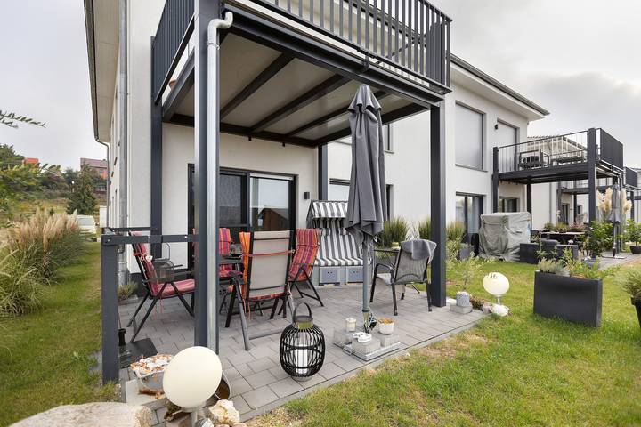 Ferienwohnung für 4 Personen, mit Garten und Seeblick in Sachsen-Anhalt
