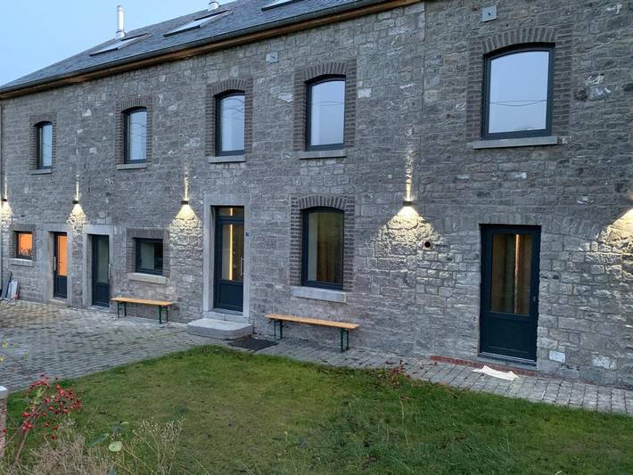 Maison de vacances pour 12 personnes, avec vue et piscine ainsi que sauna et jardin, animaux acceptés à Durbuy