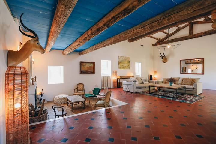 Location de vacances pour 14 personnes, avec terrasse ainsi que jardin et sauna à Loix - 4