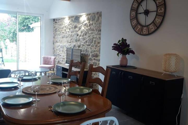 Location de vacances pour 6 personnes, avec jardin à Marquise