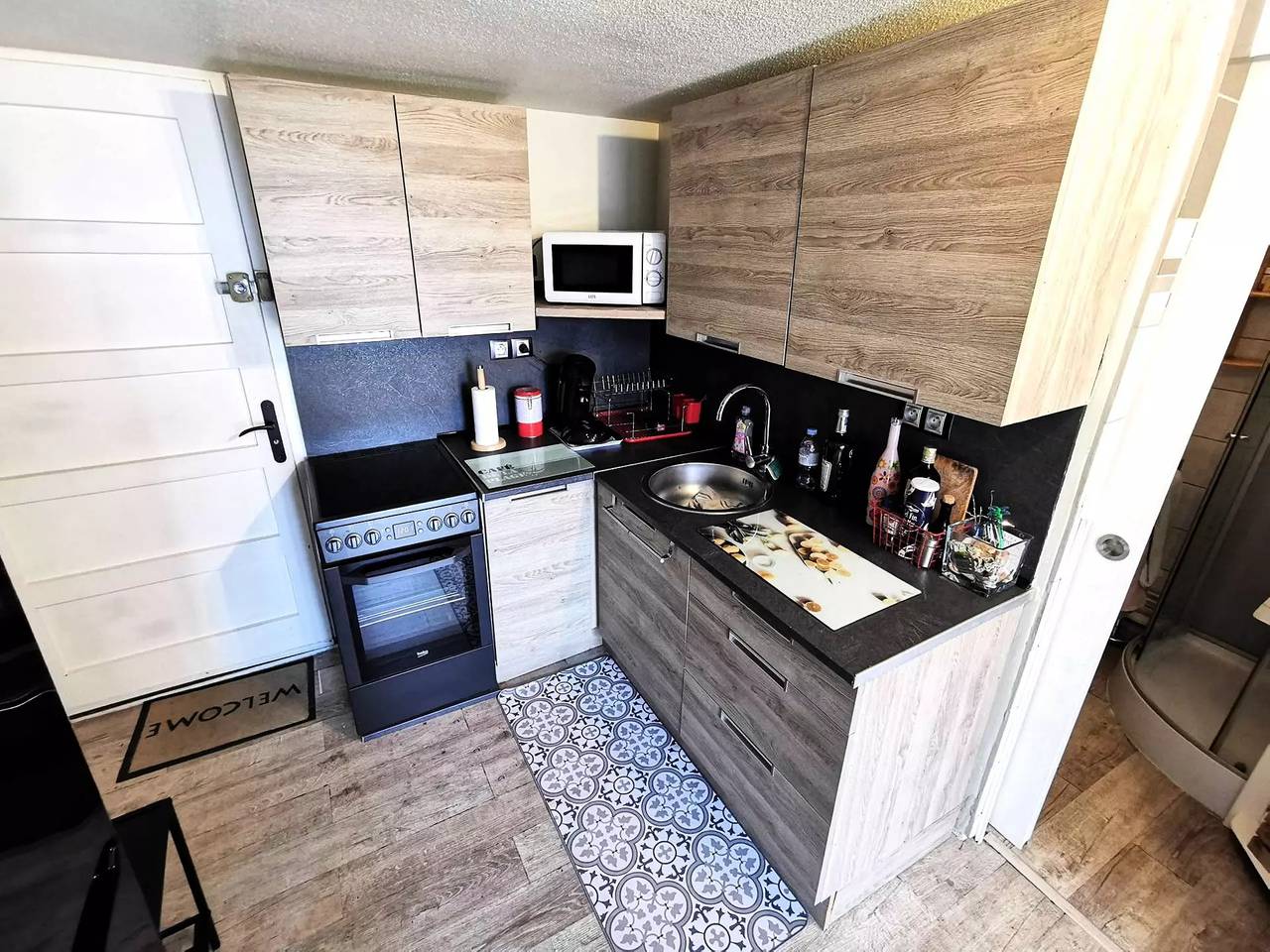 Ganze Wohnung, Zweizimmerwohnung mezzanine - 4 Betten Port Leucate. 2Co-35B in Port Leucate, Leucate