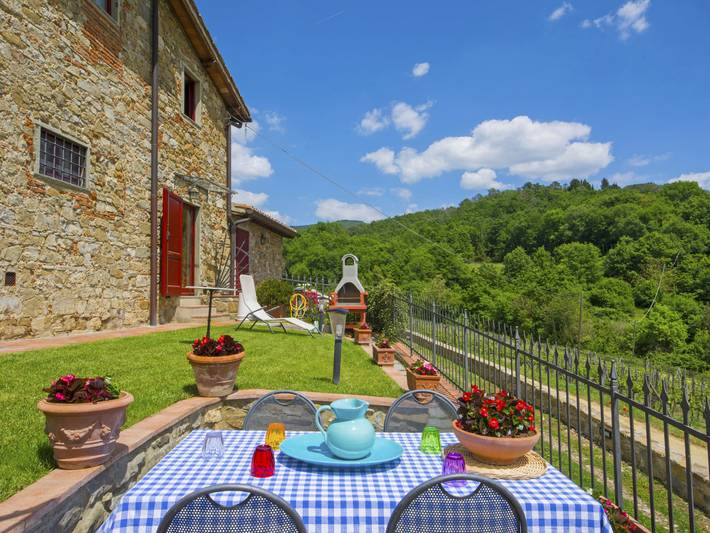 Location de vacances pour 6 personnes, avec jardin ainsi que terrasse et vue à Greve In Chianti - 2