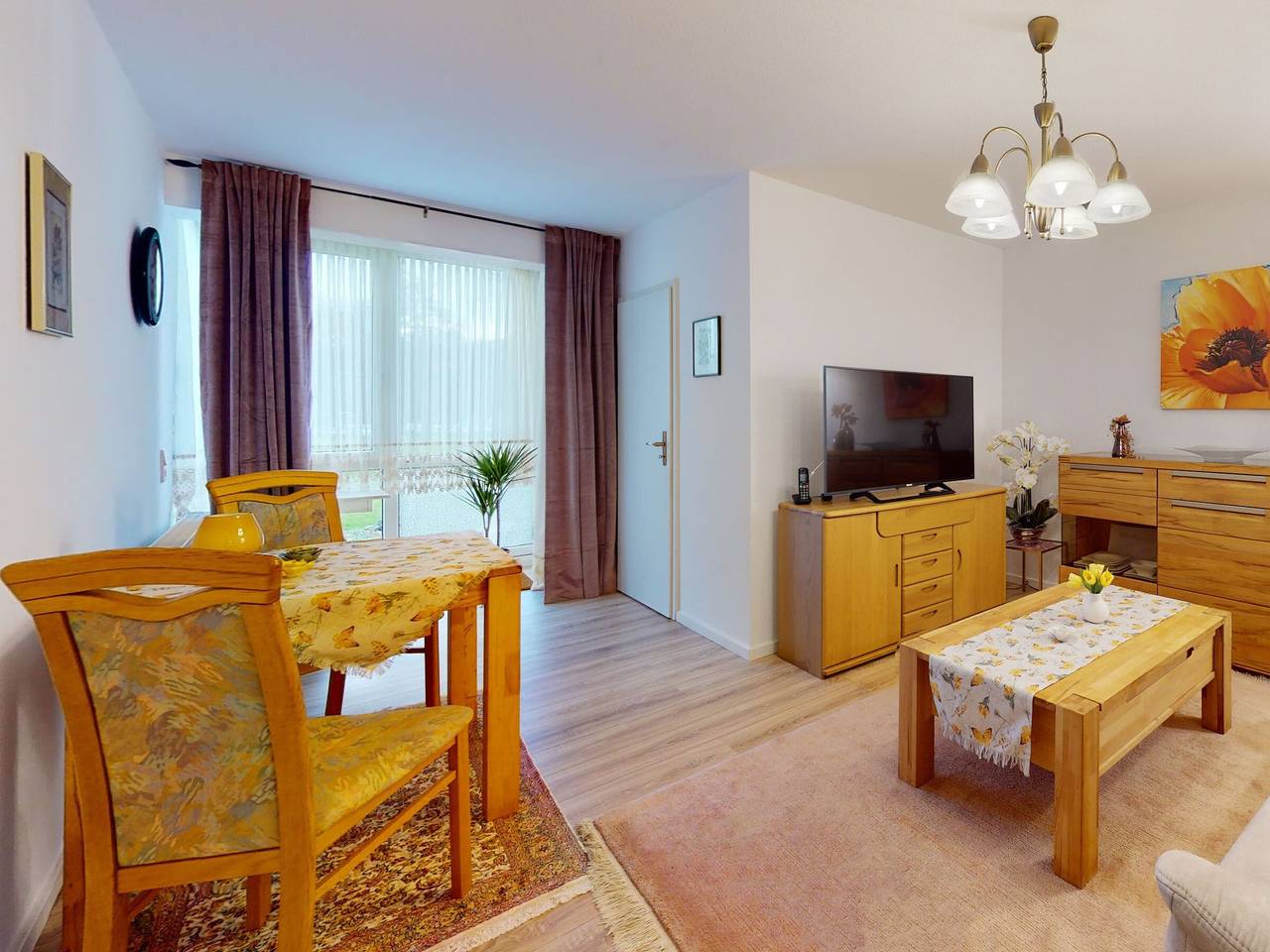 Apartamento entero, Apartamento 'Ferienwohnung Mit 50qm' con Wi-Fi in Bad Soden-Salmünster, Distrito de Main-Kinzig-Kreis